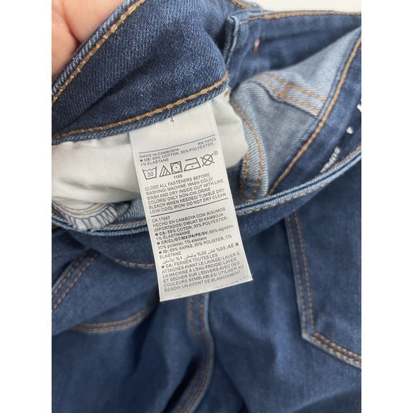 Old Navy Jeans Super‎ Skinny Size 4 Stretch Dark Blue Wash Women's Jeans - Picture 6 of 7